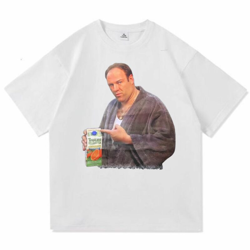 Vintage Tony Soprano Bootleg Tee – 90s Mafia-Inspired Unisex Graphic Shirt