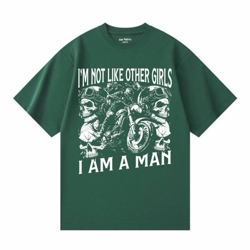"I Am Not Like Other Girls, I Am a Man" Meme T-Shirt – Sarcastic & Funny Unisex Tee