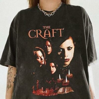 90s Horror Aesthetic Shirt – “The Craft” Vintage Film Tee for Fans of the Occult