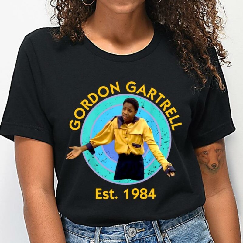 Gordon Gartrell 1984 Tee – Vintage Cosby Show-Inspired Graphic Shirt for 80s TV Fans | Retro Sitcom Apparel