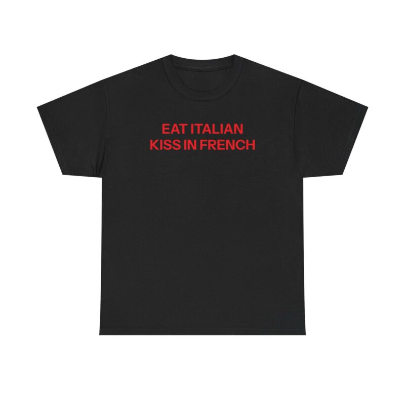 Funny Italian Food Tee – Eat Italian Graphic T-Shirt for Men & Women | Gift for Food Lovers